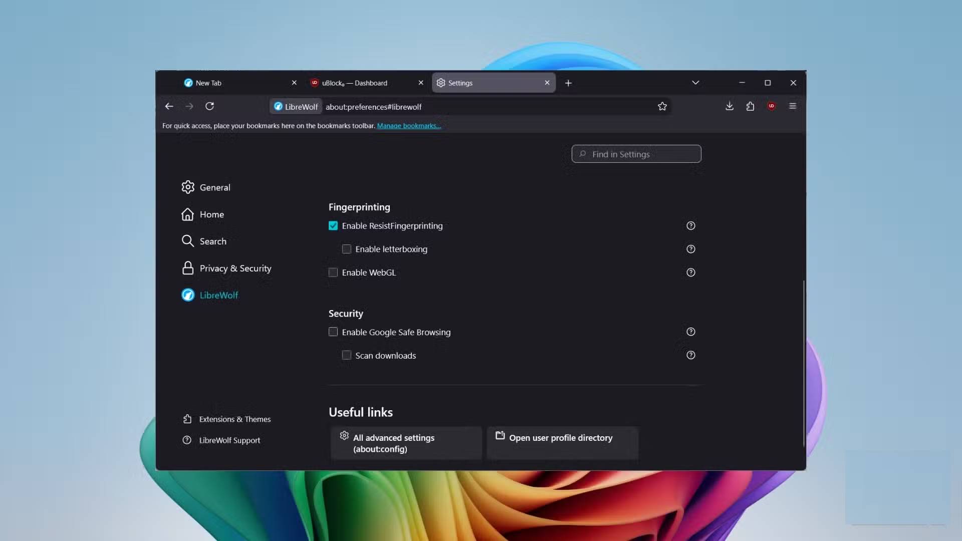 Learn about LibreWolf: The most security-focused browser currently available. Picture 9