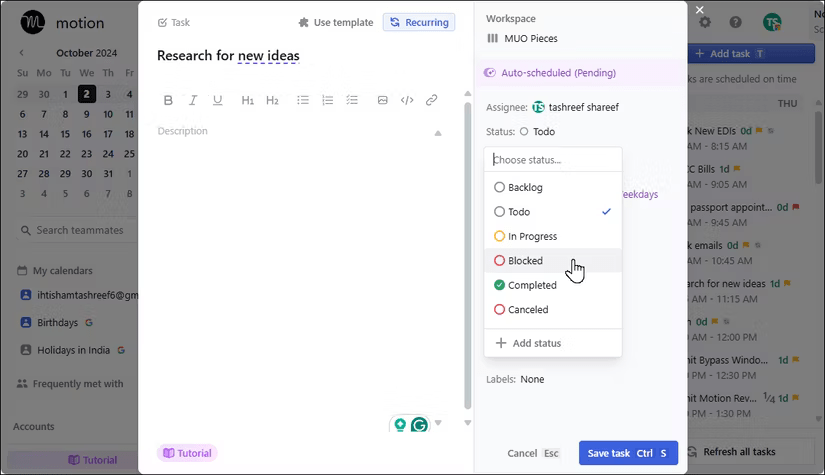 Learn About Motion: The AI-Powered Task Manager Picture 7