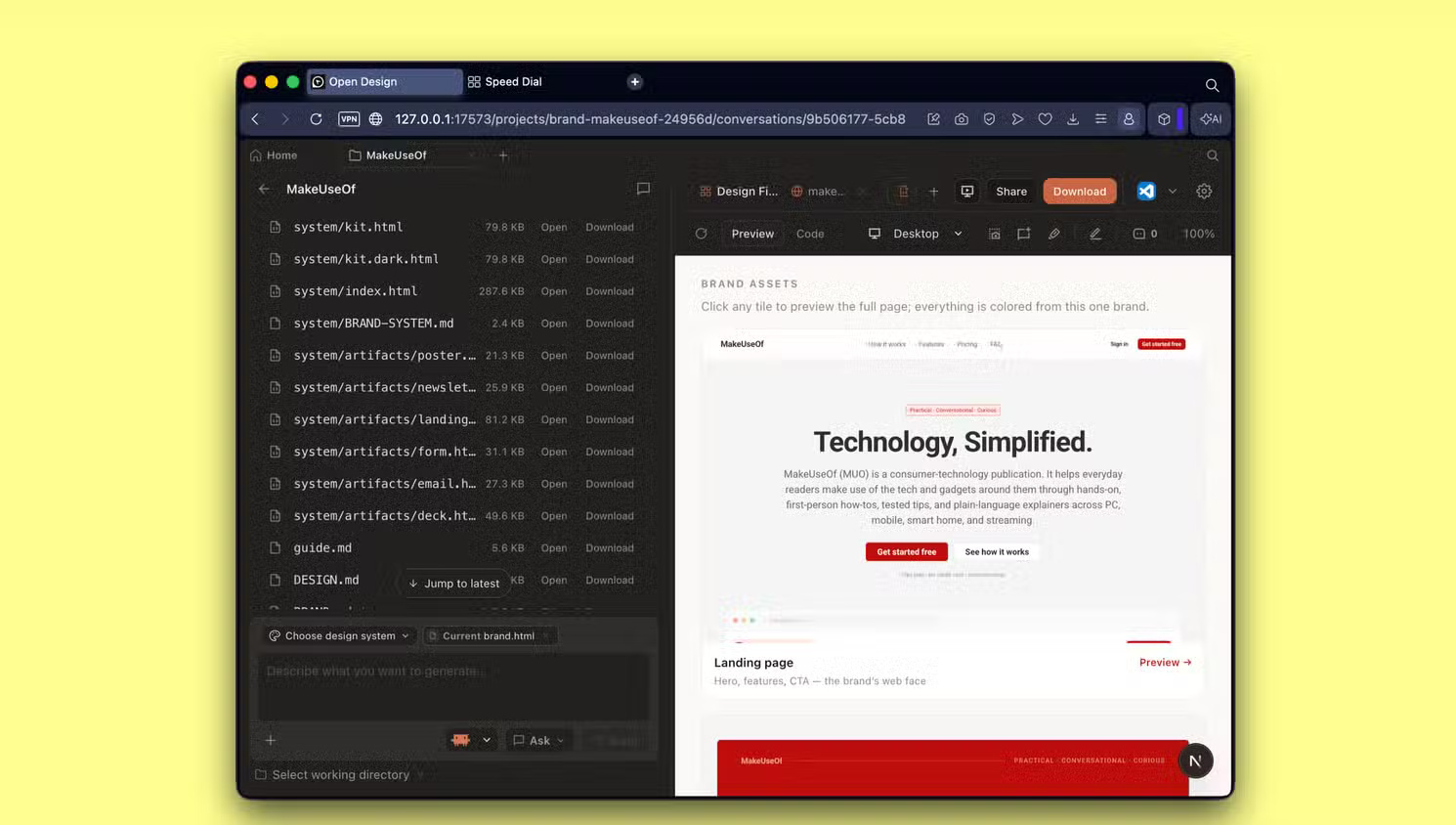 images 10 of Learn about Open Design: The open-source version lets you get everything Claude Design has to offer for free.