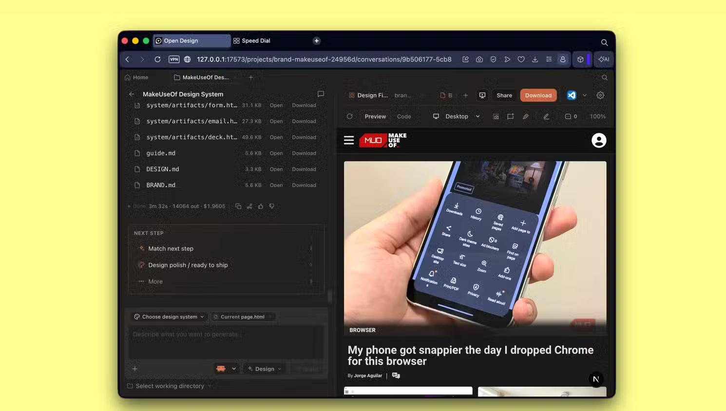 images 4 of Learn about Open Design: The open-source version lets you get everything Claude Design has to offer for free.