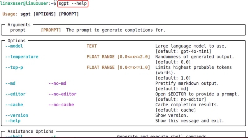 Learn about ShellGPT: Converting text into terminal commands. Picture 2