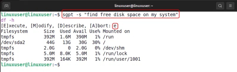 Learn about ShellGPT: Converting text into terminal commands. Picture 5