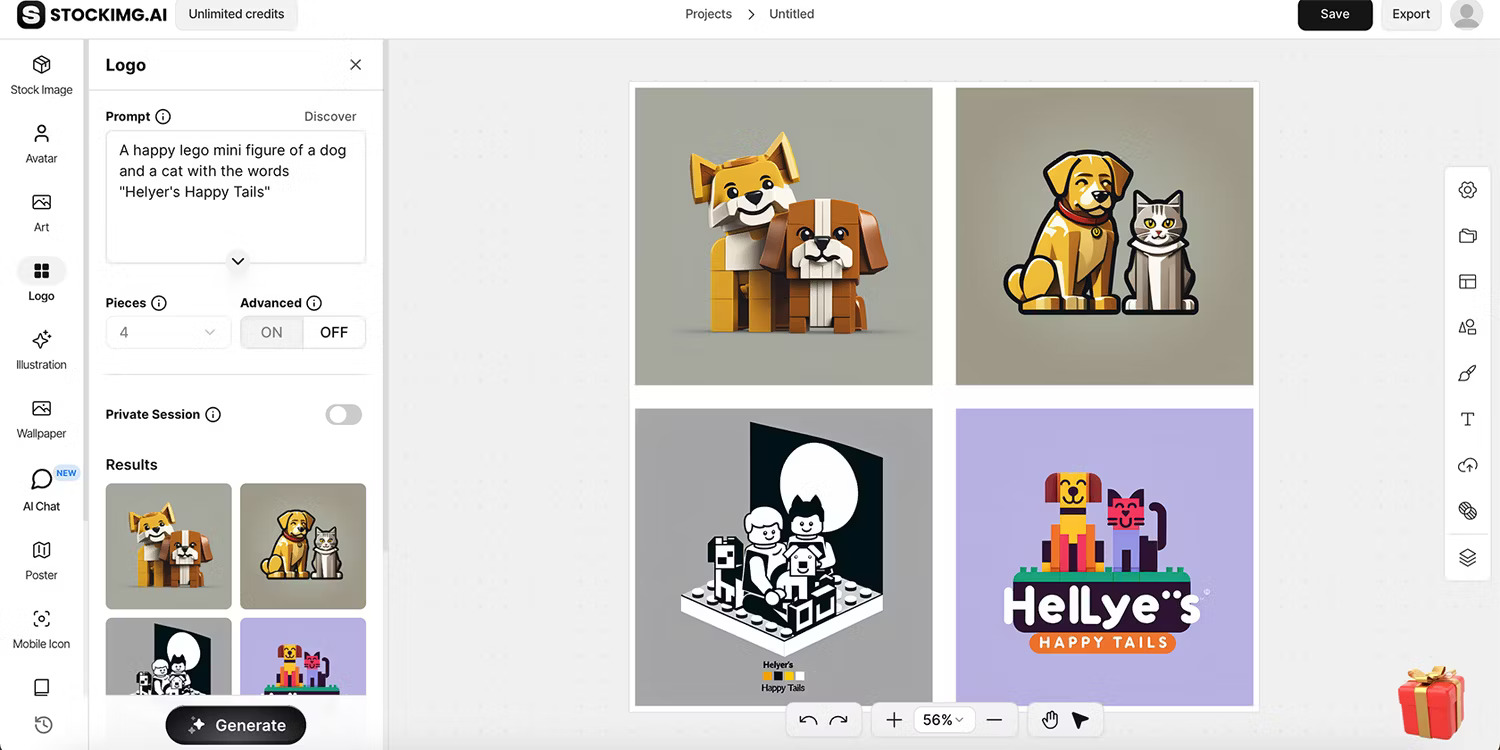 Learn about Stockimg.ai: The AI ​​design tool that elevates Canva Picture 3