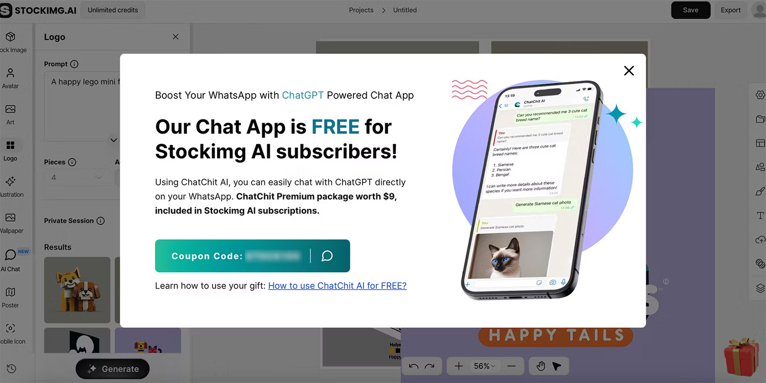 Learn about Stockimg.ai: The AI ​​design tool that elevates Canva Picture 6