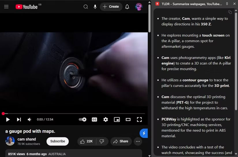 TLDR: The Tool That Tells You If a YouTube Video Is Worth Your Time Picture 1