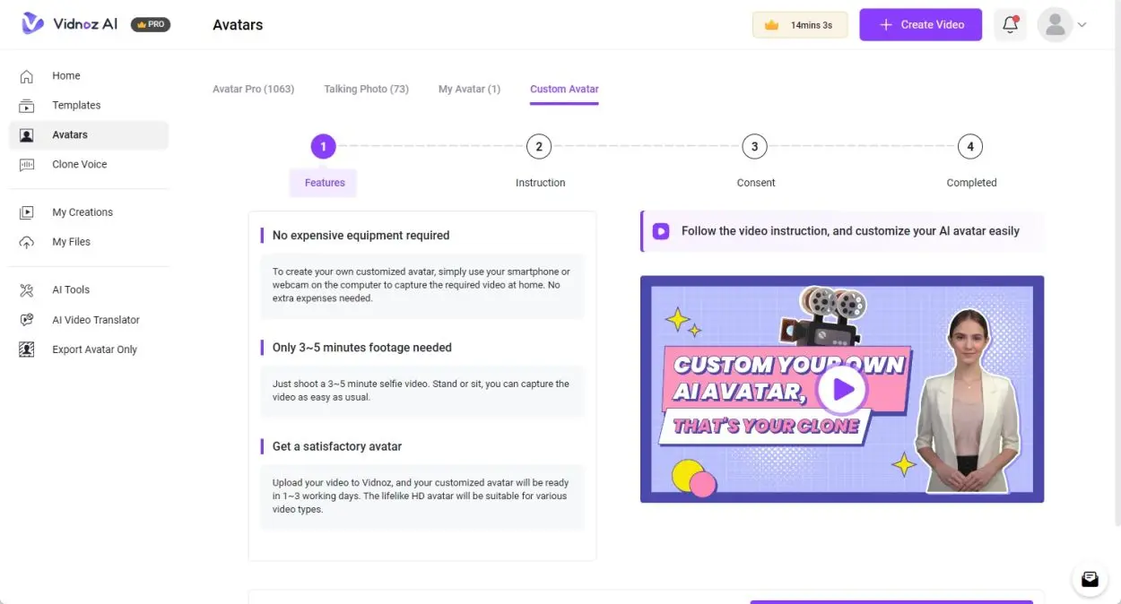 Learn about Vidnoz AI: A tool to create stunning AI videos in minutes Picture 3