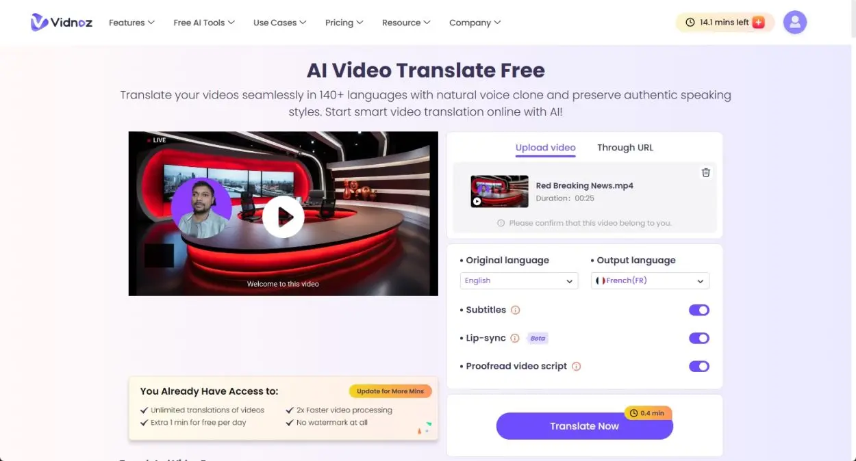 Learn about Vidnoz AI: A tool to create stunning AI videos in minutes Picture 6