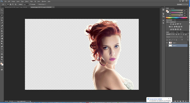 Learn how to create a fade effect with Photoshop CS6 Picture 6