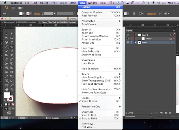 Picture 3 of Learn the basics of the Mesh Tool in Illustrator.