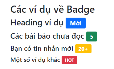 Picture 2 of Lesson 12: Badges in Bootstrap 5