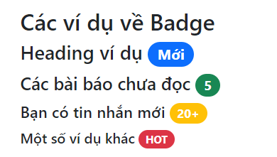 Picture 3 of Lesson 12: Badges in Bootstrap 5