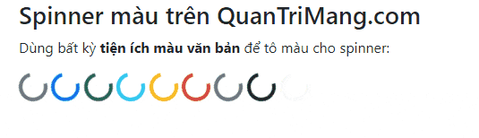 Picture 2 of Lesson 14: Spinner in Bootstrap 5