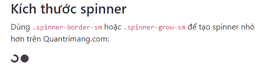Picture 4 of Lesson 14: Spinner in Bootstrap 5
