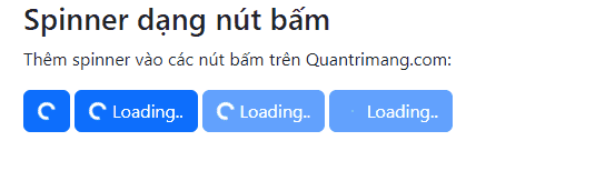 Picture 5 of Lesson 14: Spinner in Bootstrap 5
