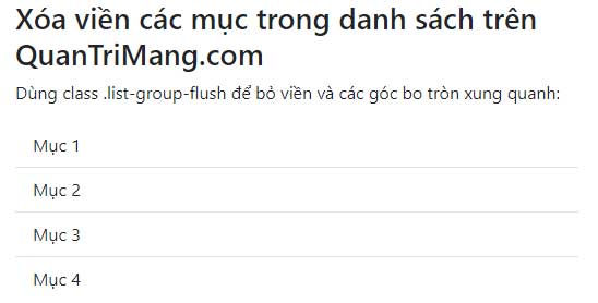 Picture 5 of Lesson 16: List Groups in Bootstrap 5