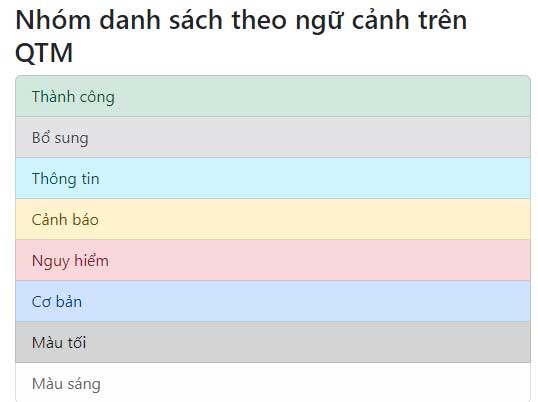 Picture 8 of Lesson 16: List Groups in Bootstrap 5