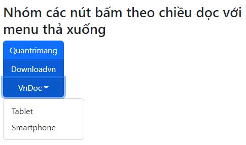 Picture 11 of Lesson 18: Creating a Dropdown Menu in Bootstrap 5