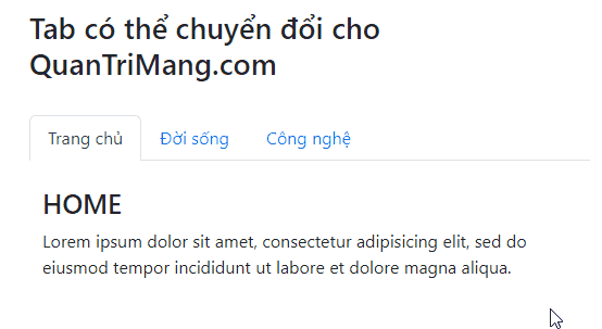Picture 9 of Lesson 20: Navs in Bootstrap 5