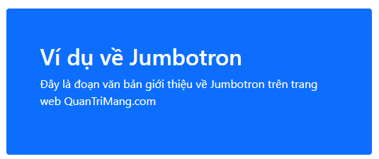 Picture 1 of Lesson 8: Jumbotron in Bootstrap 5