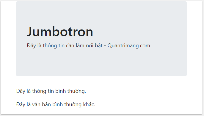 Picture 2 of Lesson 8: Jumbotron in Bootstrap 5