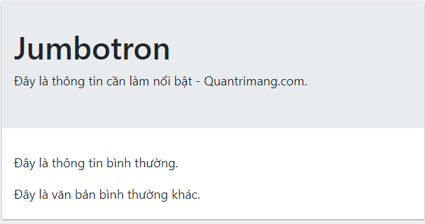 Picture 3 of Lesson 8: Jumbotron in Bootstrap 5