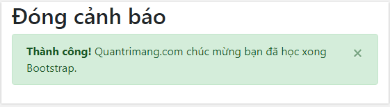 Picture 3 of Lesson 9: Alerts in Bootstrap 5