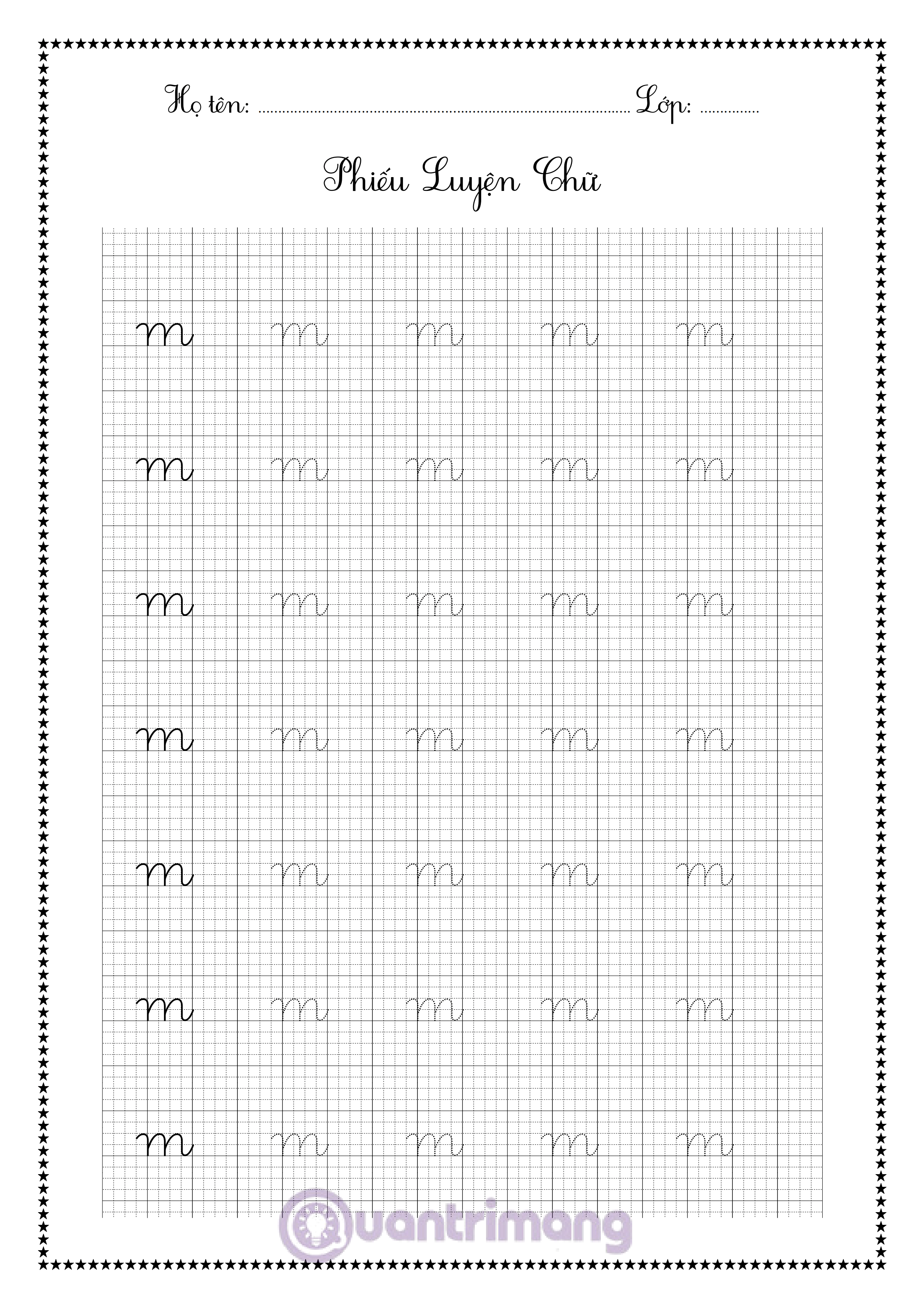 Picture 15 of Beautifully designed alphabet and number tracing practice book for 5-year-olds (from 1 to 10).