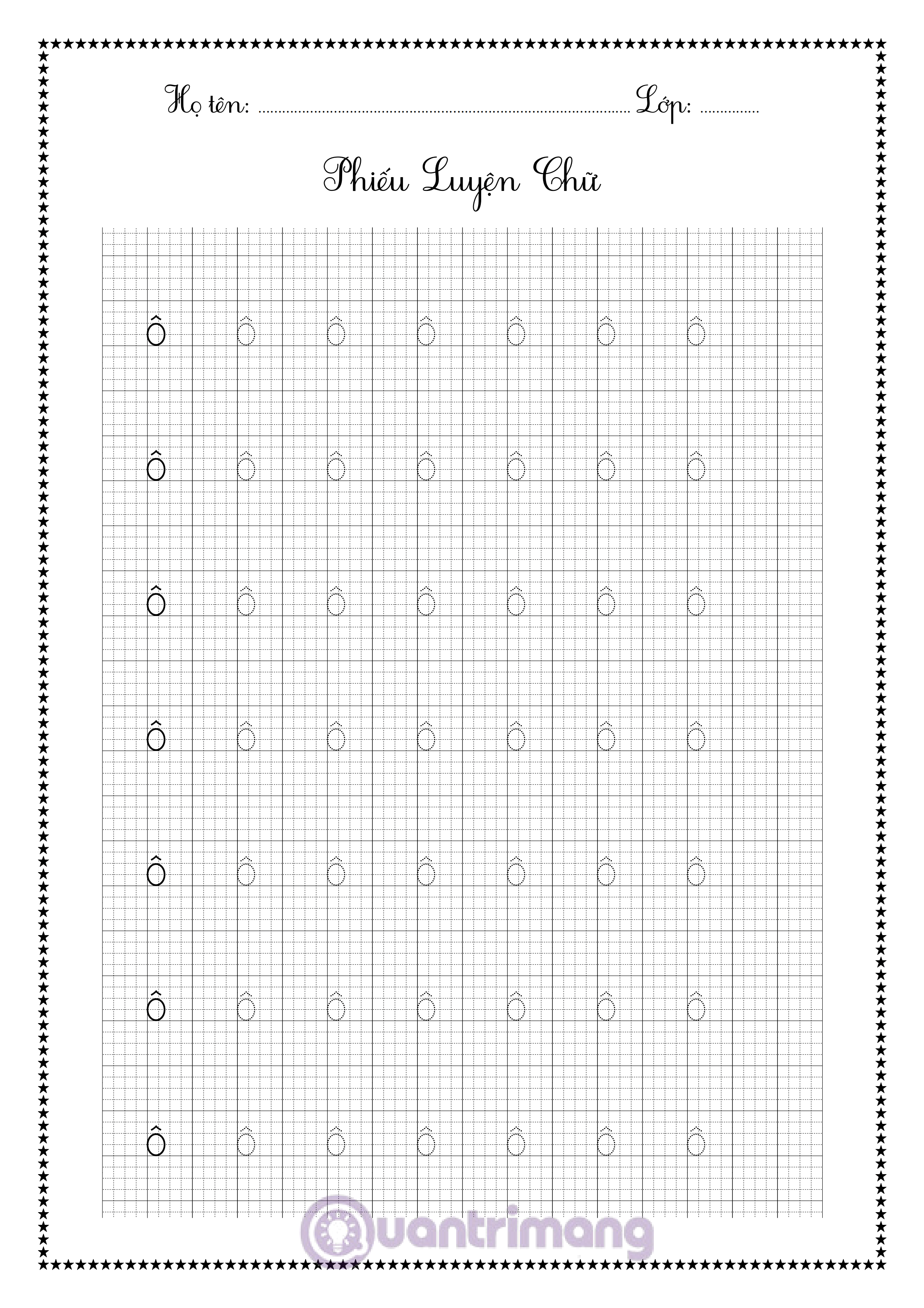 Picture 18 of Beautifully designed alphabet and number tracing practice book for 5-year-olds (from 1 to 10).