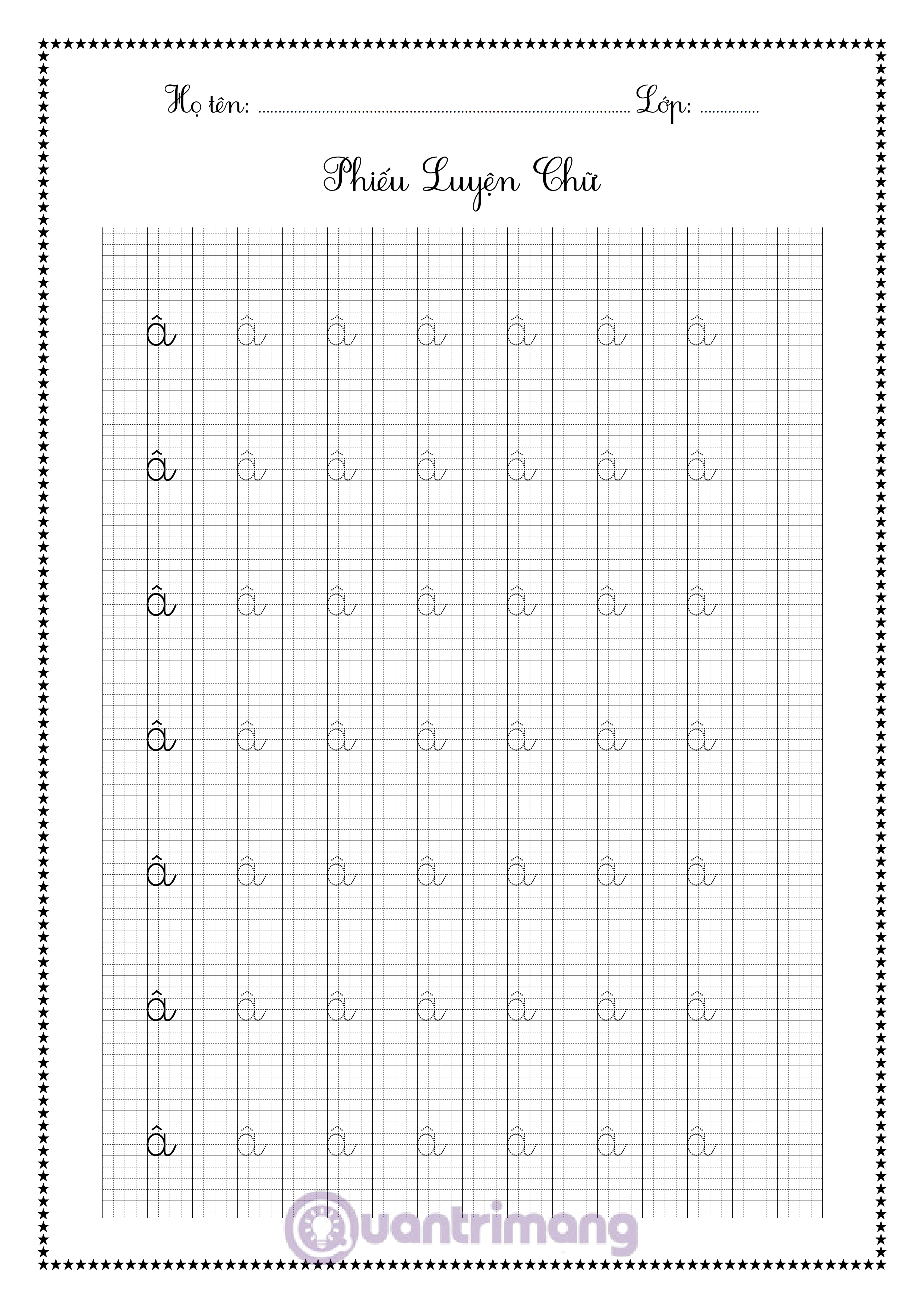 Picture 3 of Beautifully designed alphabet and number tracing practice book for 5-year-olds (from 1 to 10).