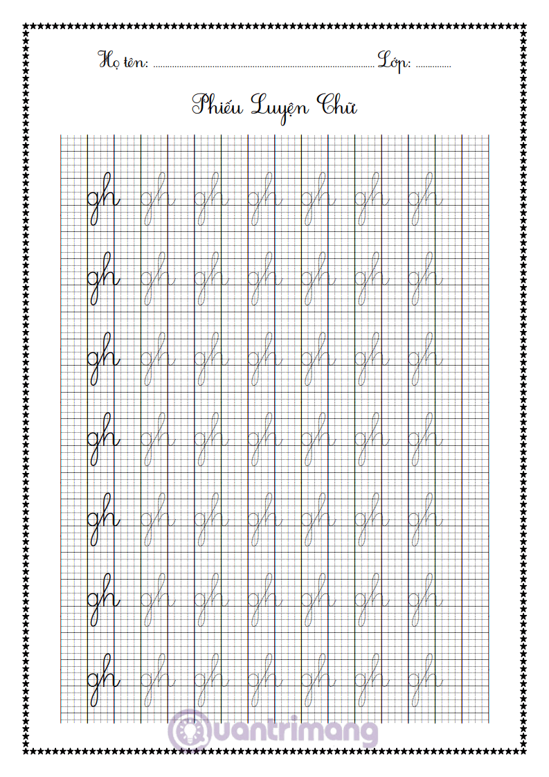 Picture 31 of Beautifully designed alphabet and number tracing practice book for 5-year-olds (from 1 to 10).