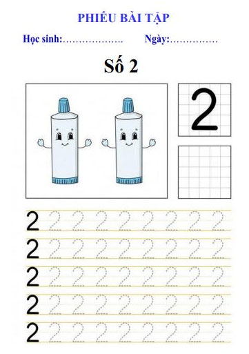 Picture 42 of Beautifully designed alphabet and number tracing practice book for 5-year-olds (from 1 to 10).
