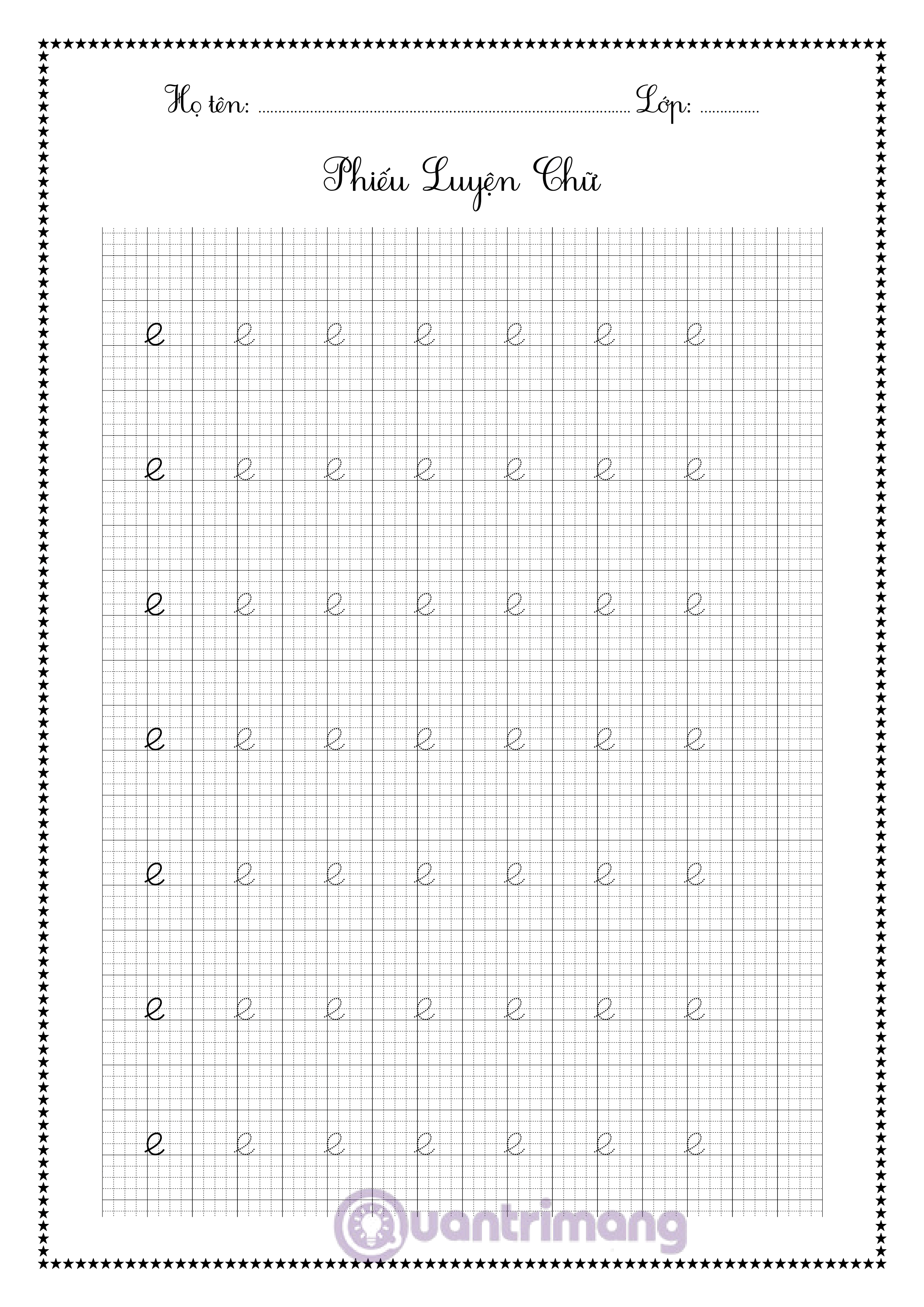 Picture 8 of Beautifully designed alphabet and number tracing practice book for 5-year-olds (from 1 to 10).
