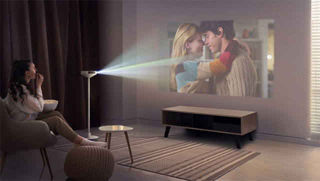 LG launches 3-in-1 projector, both a Bluetooth speaker and an LED light that changes color according to mood Picture 1