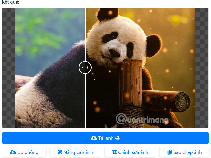 Instructions for adjusting light for photos using AI Picture 5
