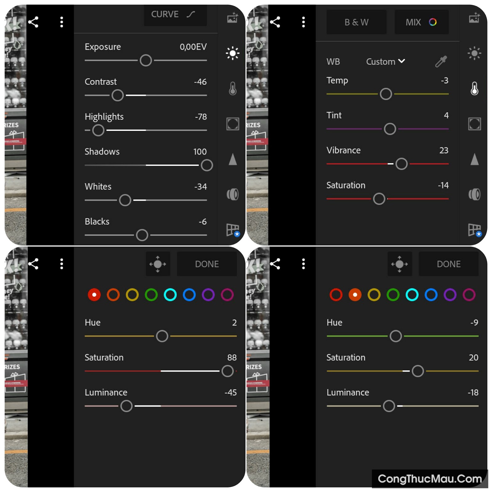 Lightroom formula to edit photos for millions of likes following youth trends Picture 11