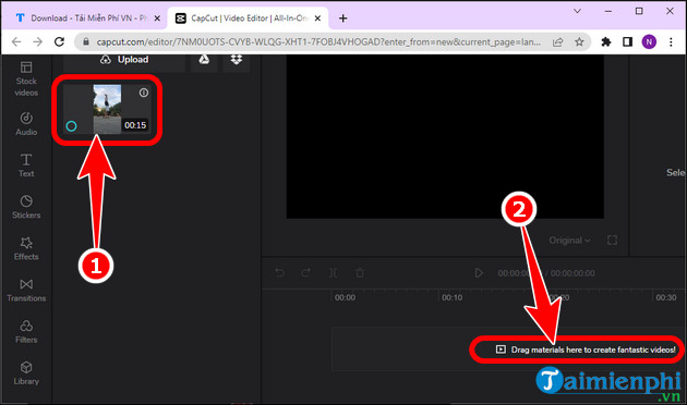 Link Capcut Online instructions for online access and use Picture 7