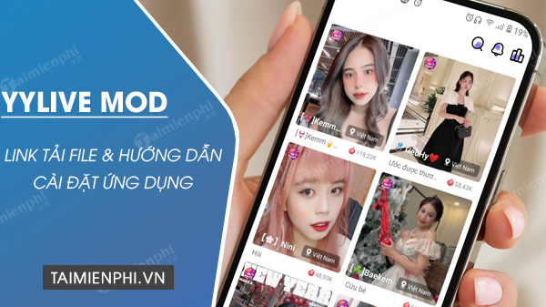 Link to download YYLive MOD APK to unlock rooms and remove ads Picture 1