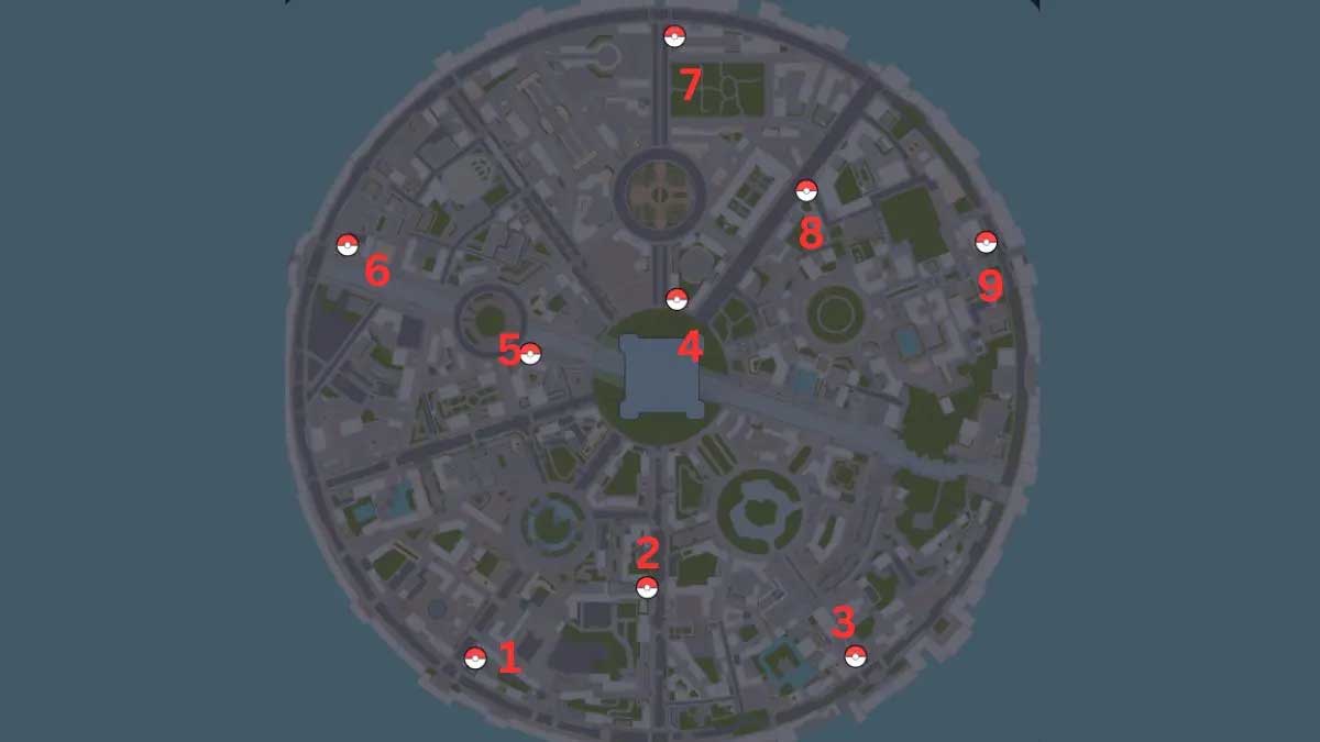 List of Pokemon Center Locations in Pokemon Legends ZA Picture 2