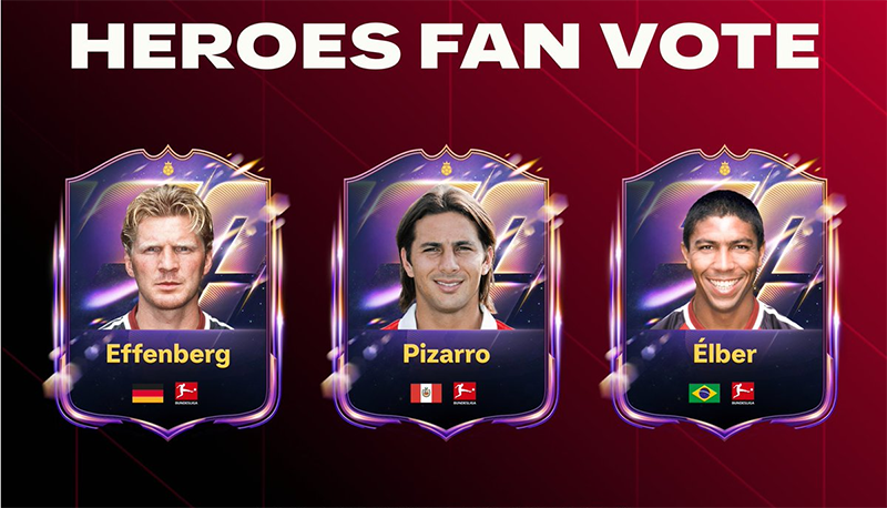 List of new Heroes EA FC 26 and detailed instructions Picture 2