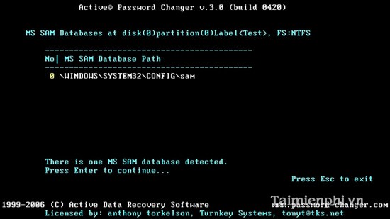 Log in to your computer when you forget your password or break your Windows password Picture 6
