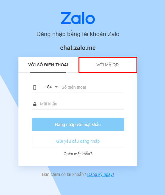 Log in to Zalo Web quickly without a password Picture 2