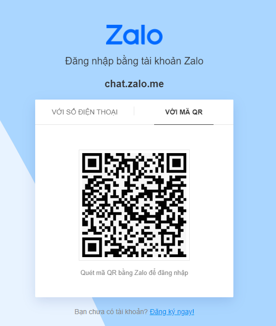 Log in to Zalo Web quickly without a password Picture 3