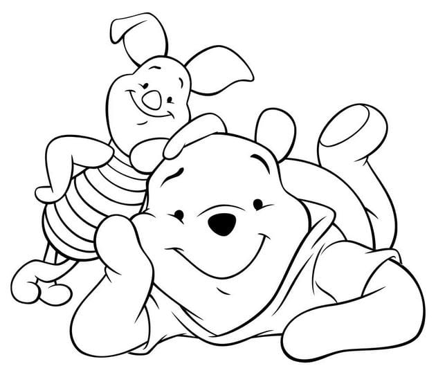 Lovely animal coloring pages for kids help develop thinking Picture 11