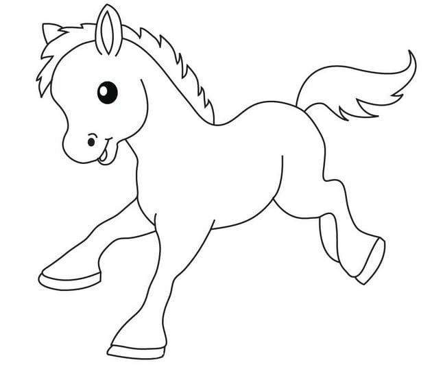 Lovely animal coloring pages for kids help develop thinking Picture 12