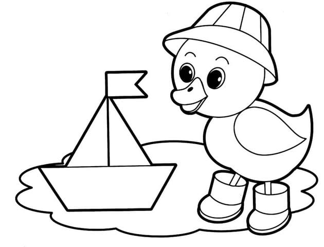 Lovely animal coloring pages for kids help develop thinking Picture 17