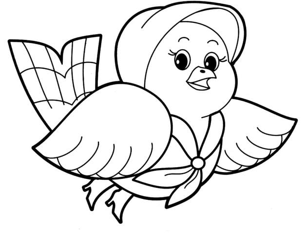Lovely animal coloring pages for kids help develop thinking Picture 21