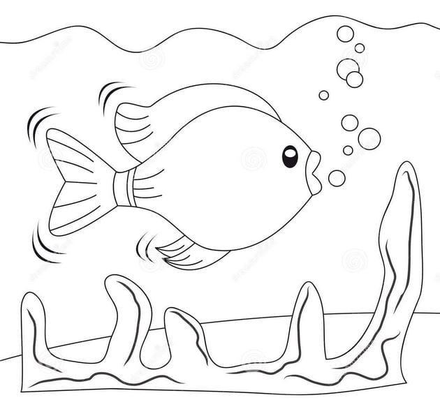Lovely animal coloring pages for kids help develop thinking Picture 23