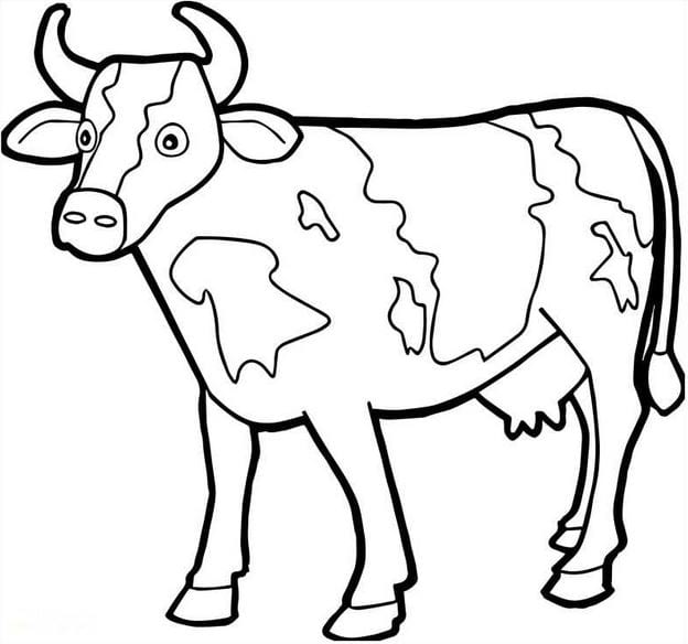 Lovely animal coloring pages for kids help develop thinking Picture 24