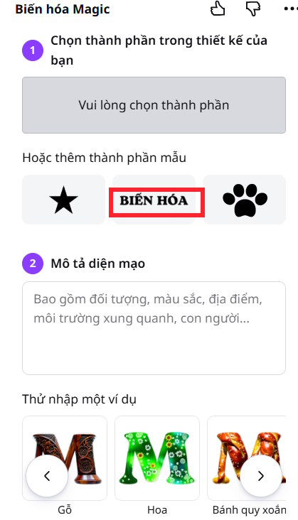How to use Magic Morph in Canva AI Picture 2