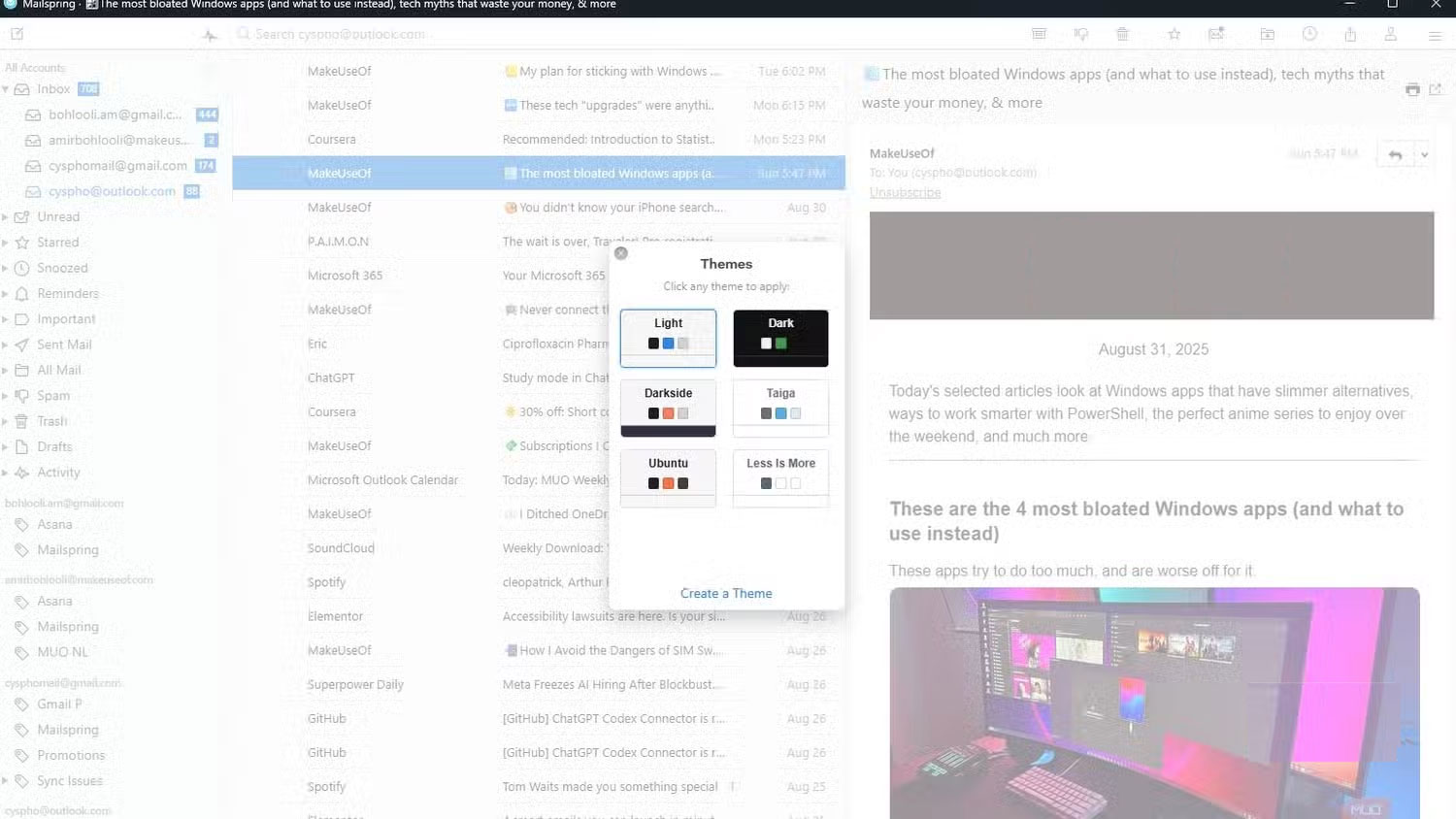 Mailspring Picture 8